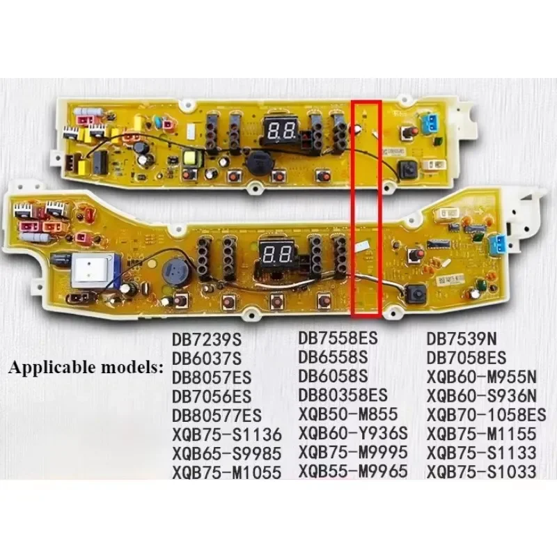 For Sanyo Washer Control Board DB7239S DB7039 DB8057ES DB80577ES DB6037S Main PCB Replacement Part High Quality Durable