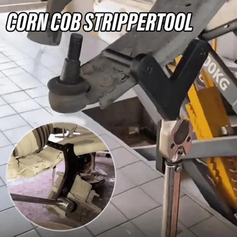 Removedor de rótula, herramienta de extracción de brazo oscilante inferior de automóvil, extractor de rótula ajustable de acero de aleación, accesorios resistentes para coche