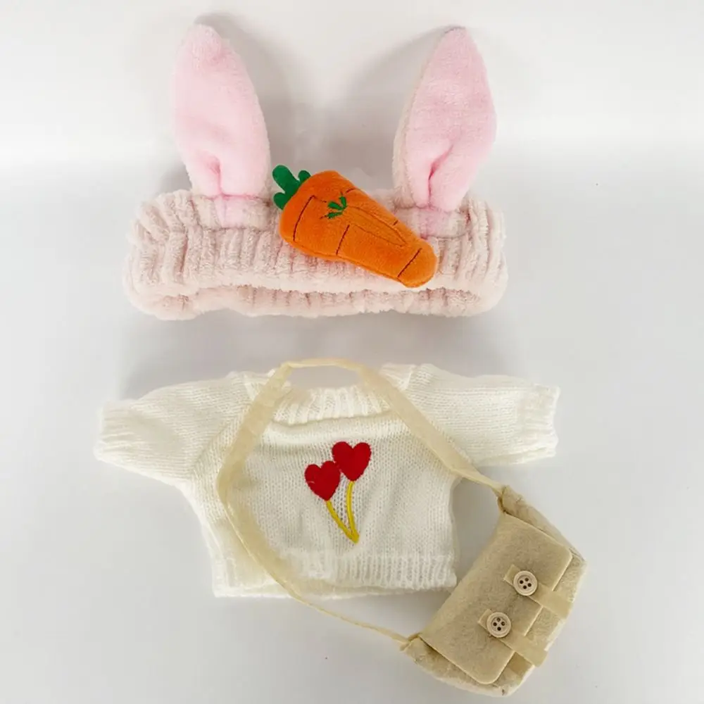 Accessori in stoffa per bambole LaLafanfan Cafe Vestiti Abbigliamento fai da te 30 cm Vestiti per anatre gialle Kawaii Dress Up Anatre Vestiti per bambole