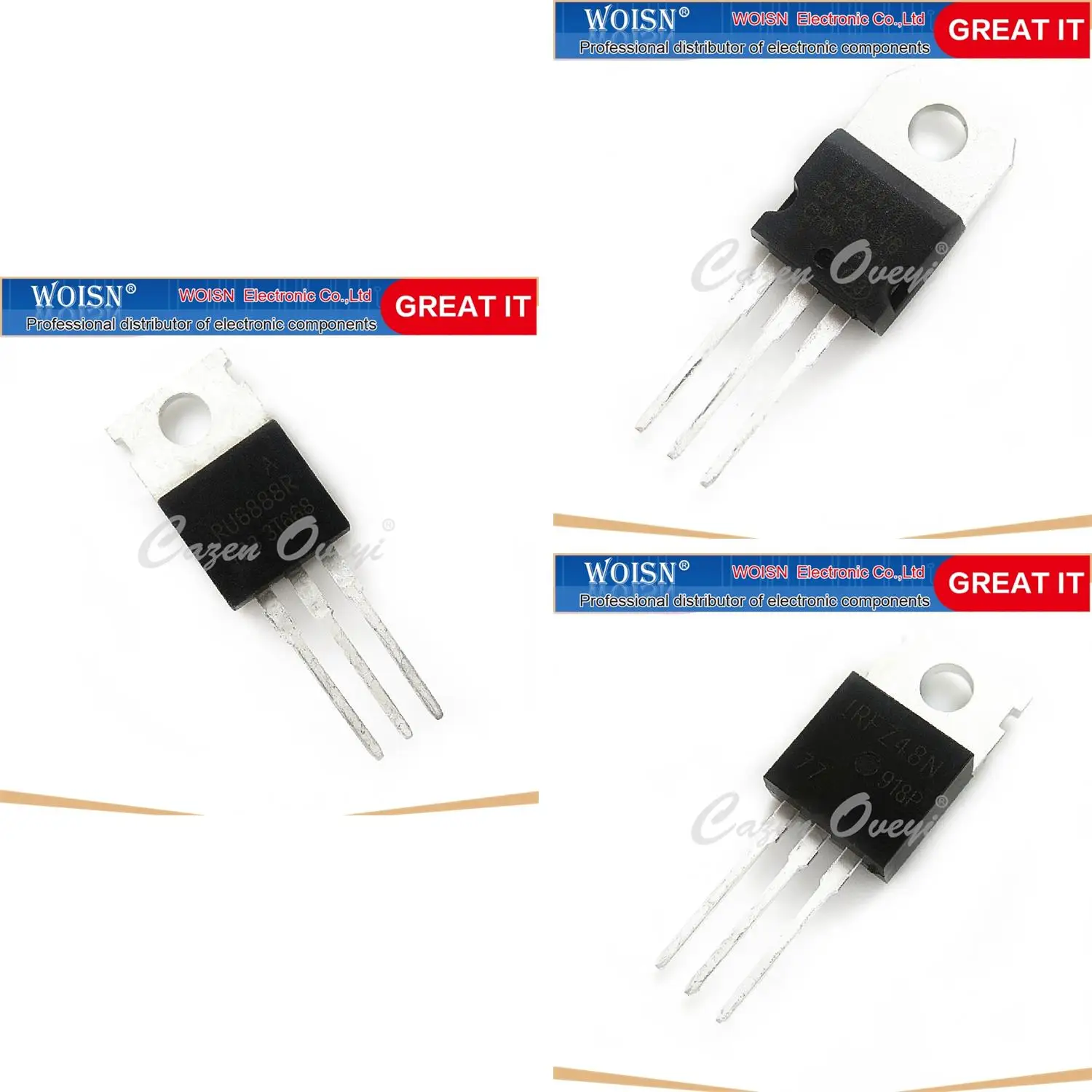 LM317T LM317 IRFZ48N IRFZ48 RU6888R RU6888 TO-220