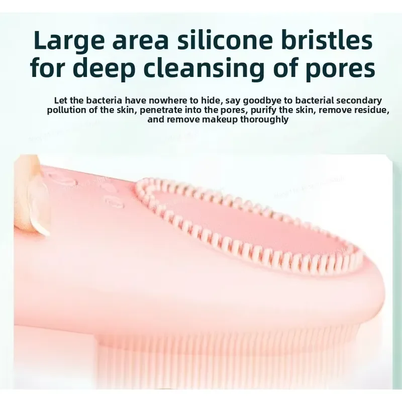 Electric Facial Cleansing Brush Warm Compress Pore Cleaner Face Eye Massage Skincare Beauty Tool Home Use