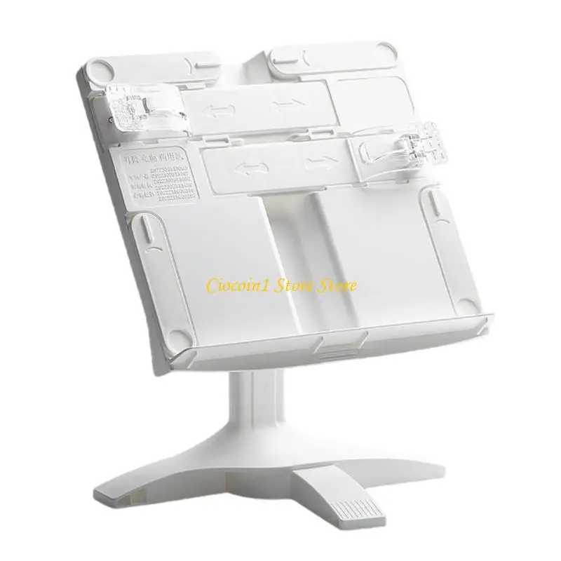 

Подставка для чтения A3PC с зажимом для страниц Складная подставка для книг для планшета с нотными листами