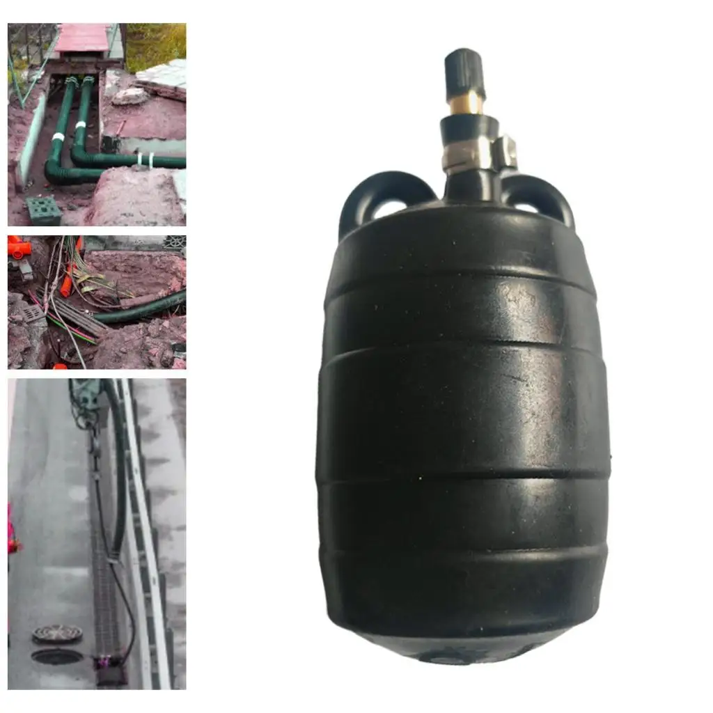 Rubber Inflatable Pipe Plug Balloon Air Bag Leak Stopper Sewer Pipeline Blocker for Municipal Use