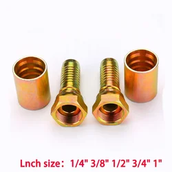 High Pressure Oil Pipe Connector BSP 1/4