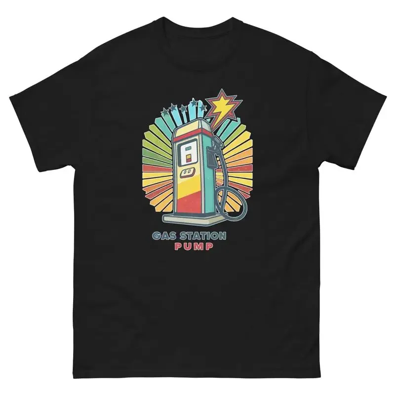 Gas Station Pump Object Place Item Urban T Shirt