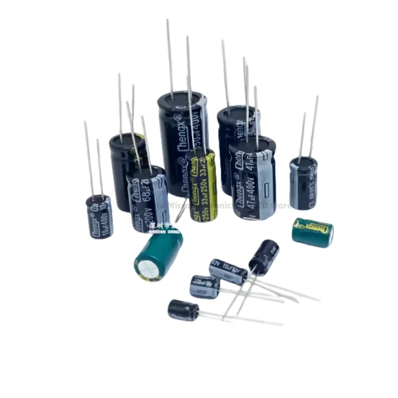 High Frequency Electrolytic Capacitor 6.3V 10V 16V 25V 35V 50V 400V 22UF 100UF 220UF 330UF 470UF 680UF 1000UF 1500UF 2200UF 47UF