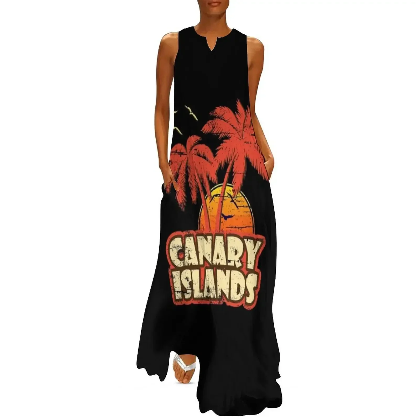 

Canary Islands Long Dress women's summer dress 2025 summer woman dress 2025 elegant chic wedding evening dresses