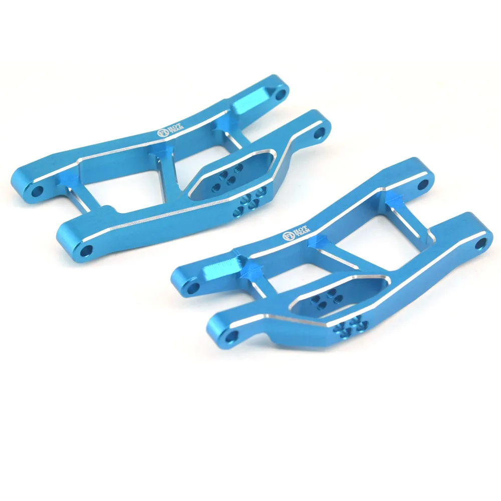 

Hot Team 7075 Aluminum Front Lower Arm Set For TRAXXAS Mini Maxx RC Car Upgrades Parts BK：Black GR：Green BL：Blue
