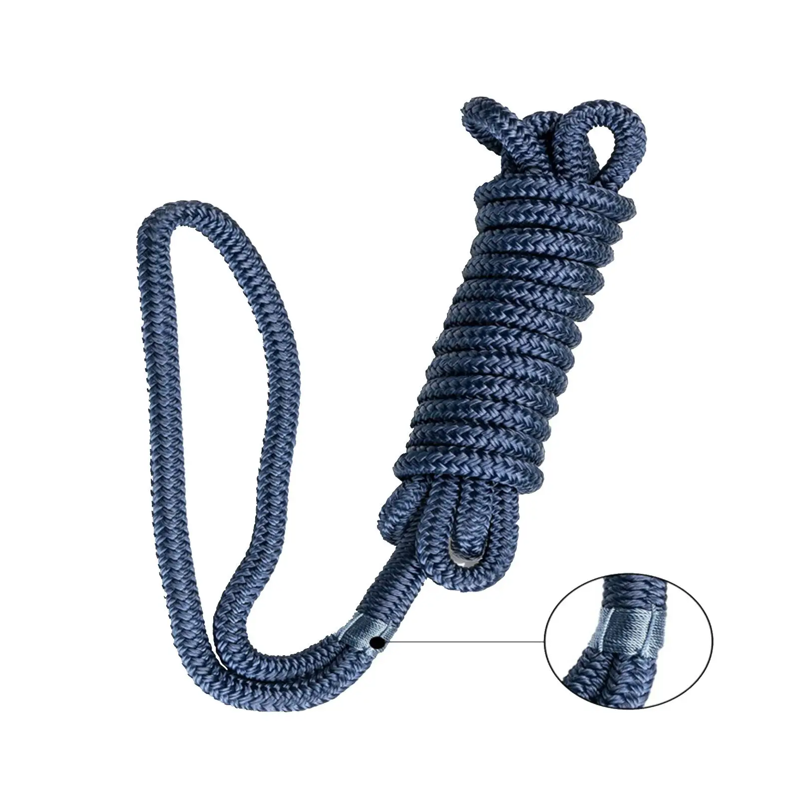 Premium Dock Line Pre Spliced with 12 Inch Eyelet for Boat Accessories Marine Mooring and Anchor Protection