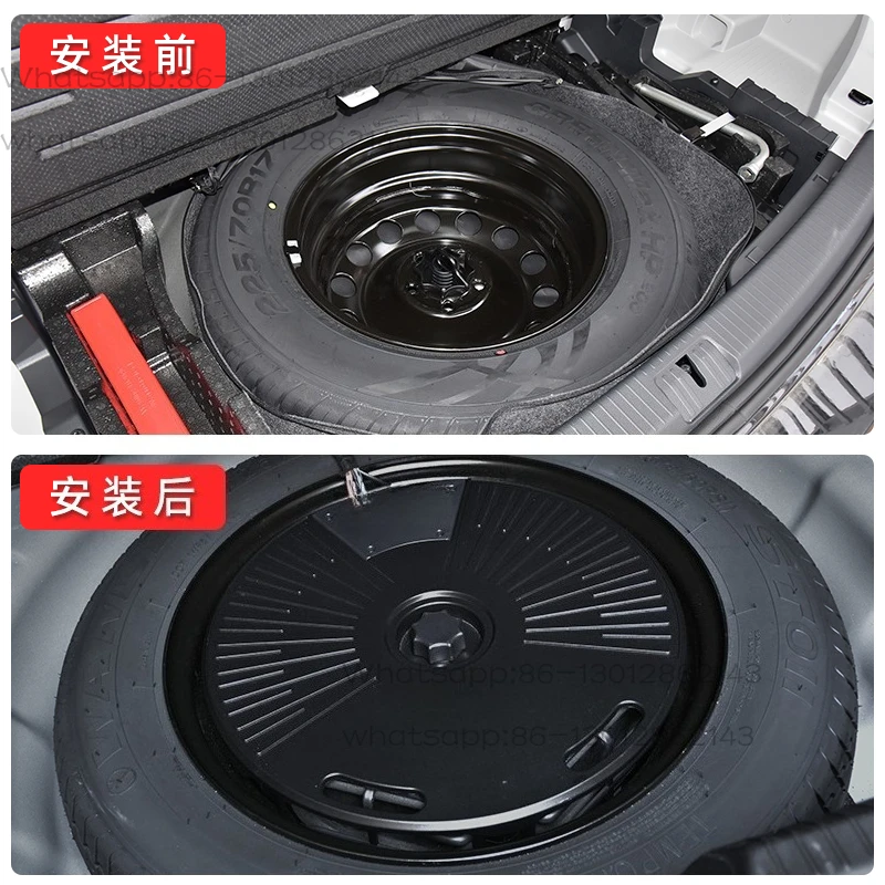 Car spare tire subwoofer high power shock heavy bass modification special ultra-thin speaker
