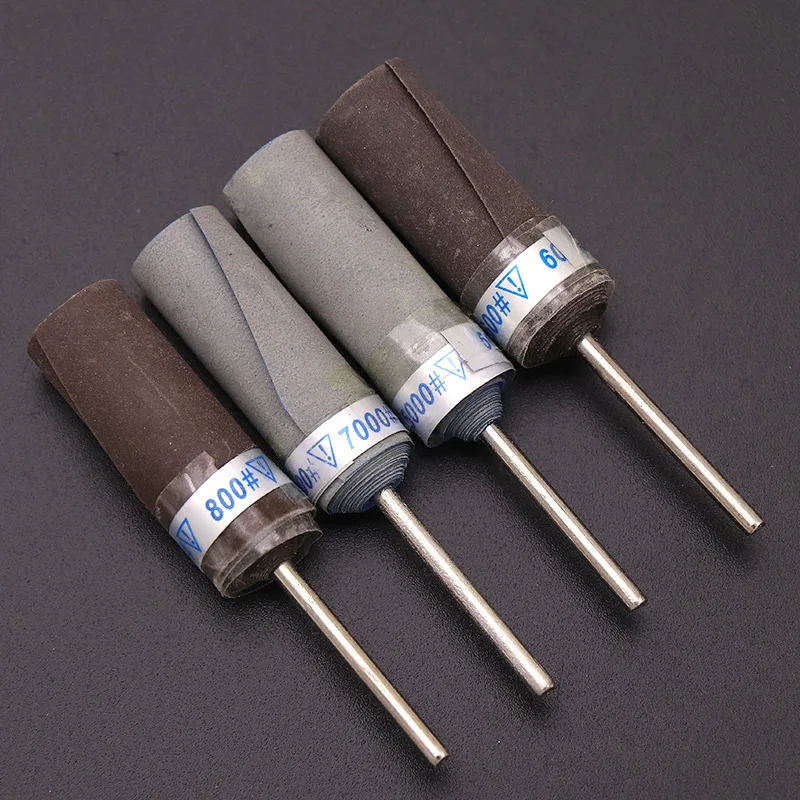 2.35mm10000 mesh sandpaper stick sandpaper grinding head jade agate mirror polishing root carving sanding head jewellery tools