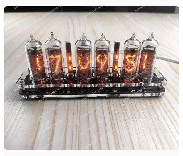 

6-bit IN-14 glow tube clock IN14