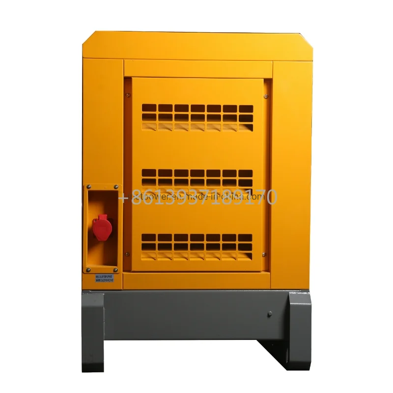 Générateurs diesel silencieux triphasés 50Hz 60Hz auvent de générateur diesel