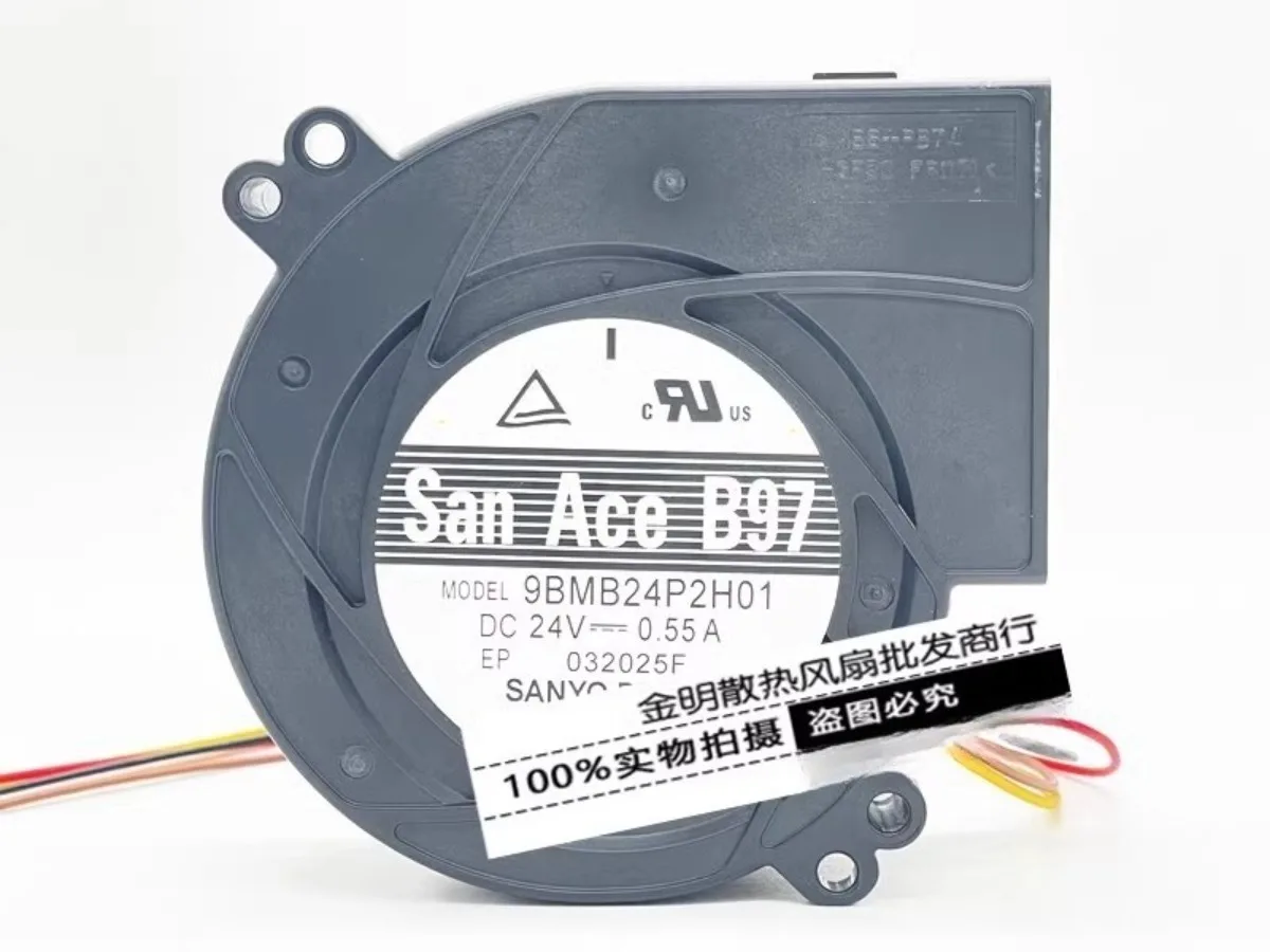 

Вентилятор охлаждения SANYO 9BMB24P2H01 24В 0.55А, 4-проводной, с регулировкой скорости PWM, турбо-вентилятор