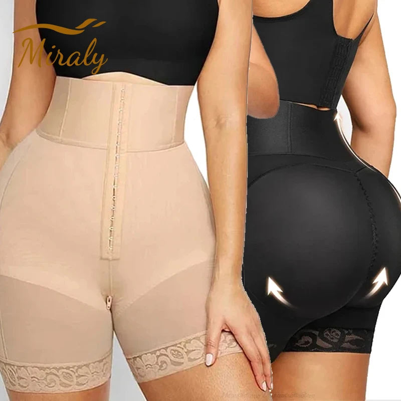 Fajas Colombiana Girdle 3 Boned Sculpt Slimming Butt Lifter Shaping Shorts Shapewear Panties BBL Hourglass High Waist Trainner