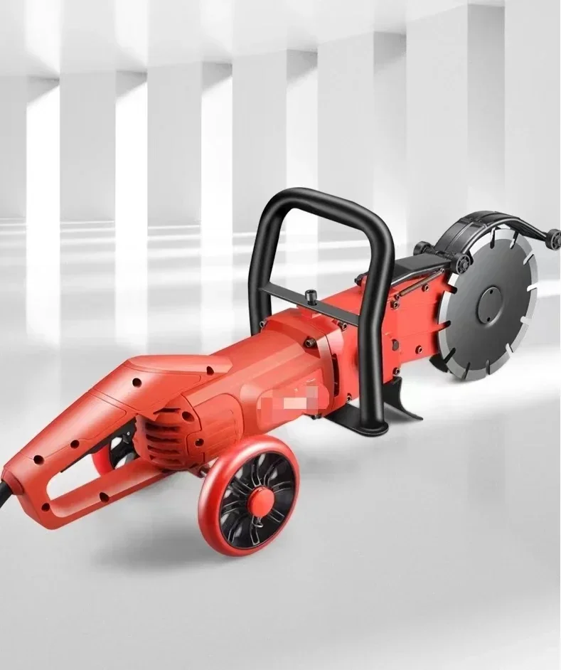 High Quality Low Price Electric Hand Held Concrete Groving Machine With Double Saw Blades