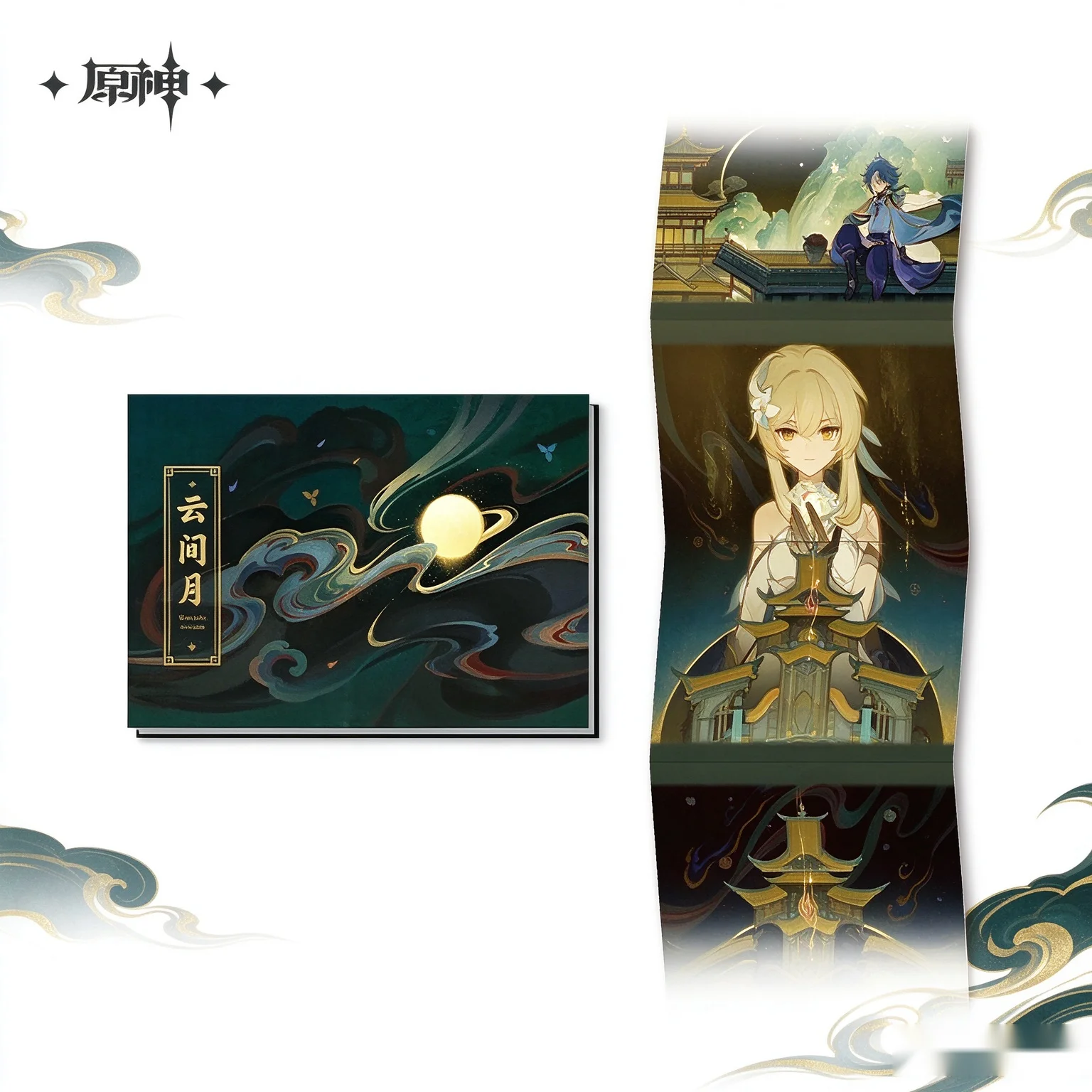 Official Genuine MiHoYo Game Genshin Impact Series Tops Refrigerator Magnet Role Play Xmas Birthday Gift Halloween Collection