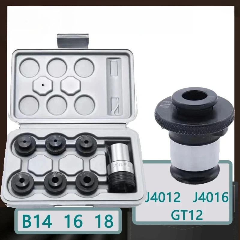 GT12 J4012 J4016Tapping Collet Chuck  M3 M4 M5 M6 M8 M10 M12  M20 Tapping Chuck Telescopic Tool Holder GT12 SET set collet SET