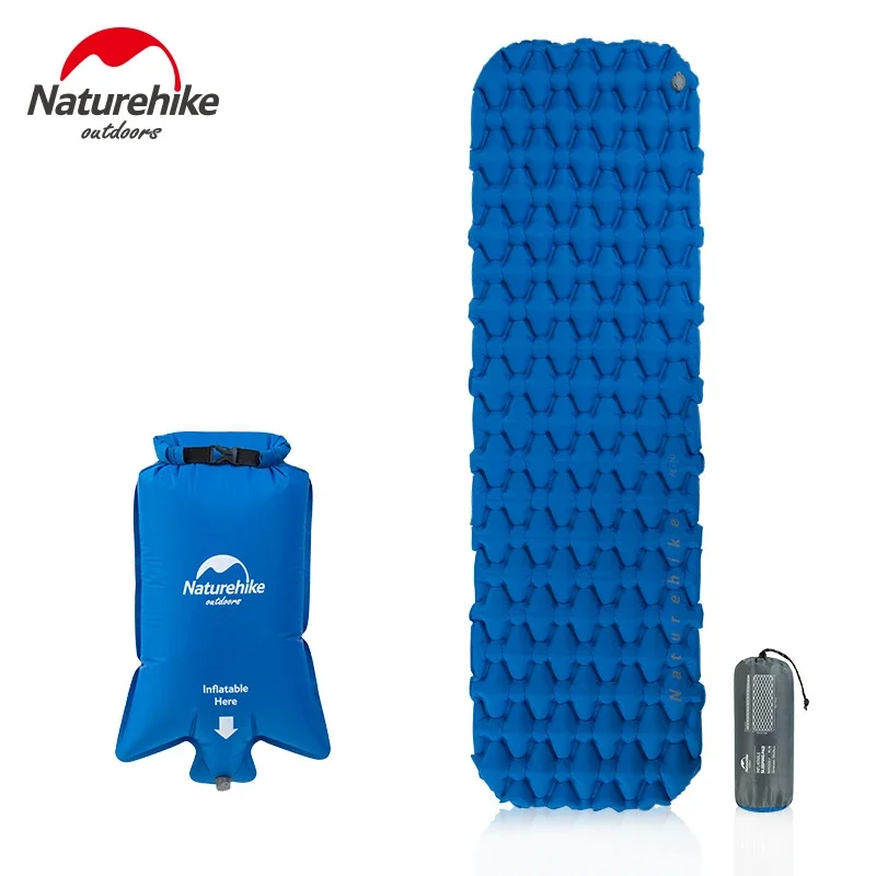 

Naturehike-Nylon TPU Sleeping Pad, Moisture-proof Air Mattress, Portable Inflatable Mattress, Camping Mat, NH19Z032-P