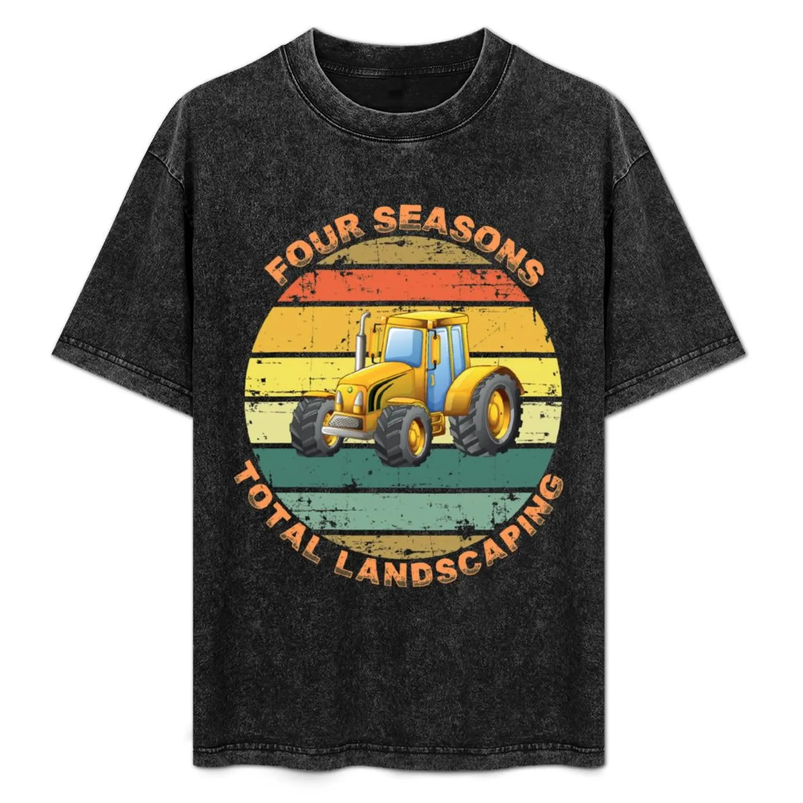 

Four Seasons Total Landscaping - Full Range of Services Essential T-Shirt anime mens white t shirts