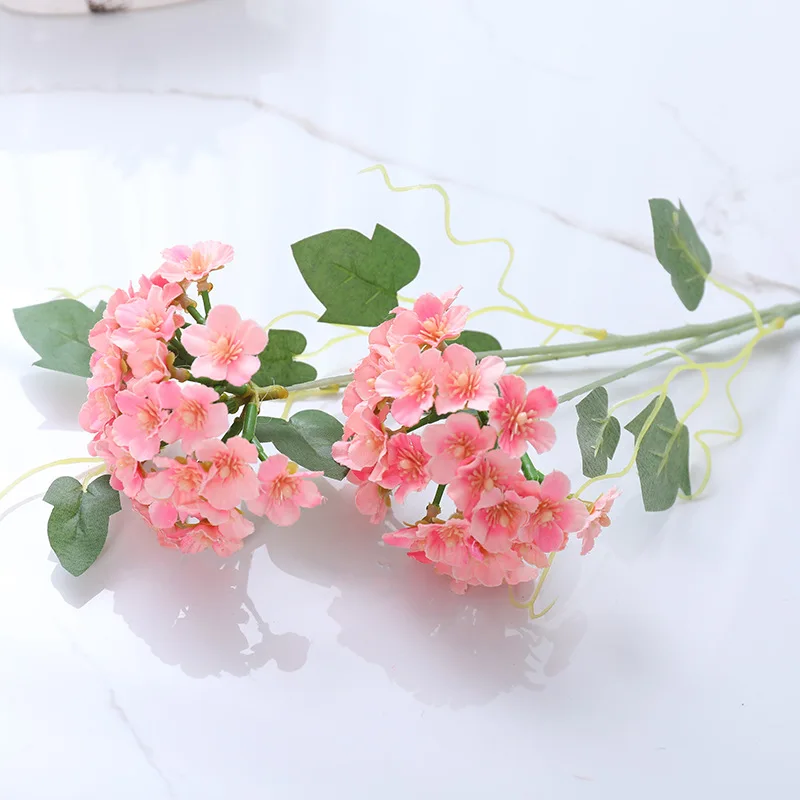 كوبية اصطناعية حريرية لديكور المنزل ، زهرة اصطناعية عالية الجودة ، لحفلات الزفاف والحفلات والغرف