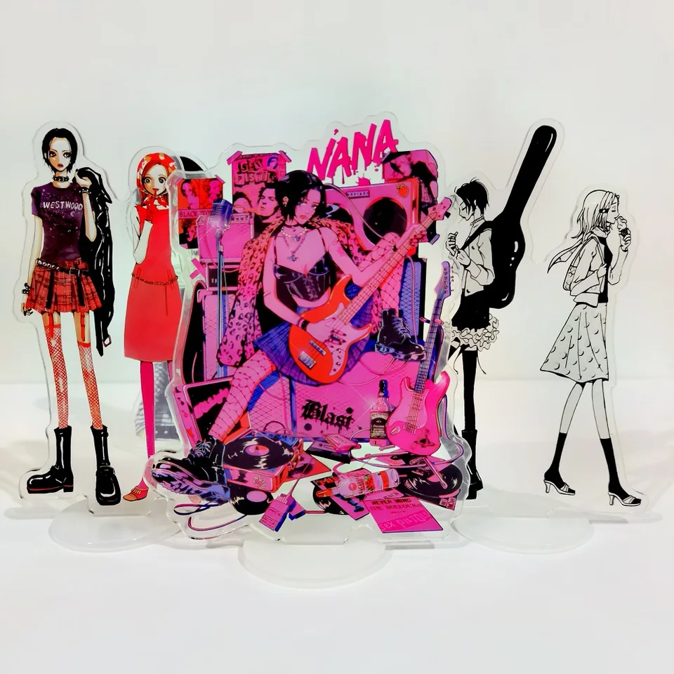 Anime NANA Black White Manga Acrylic Stand Oosaki Nana Komatsu