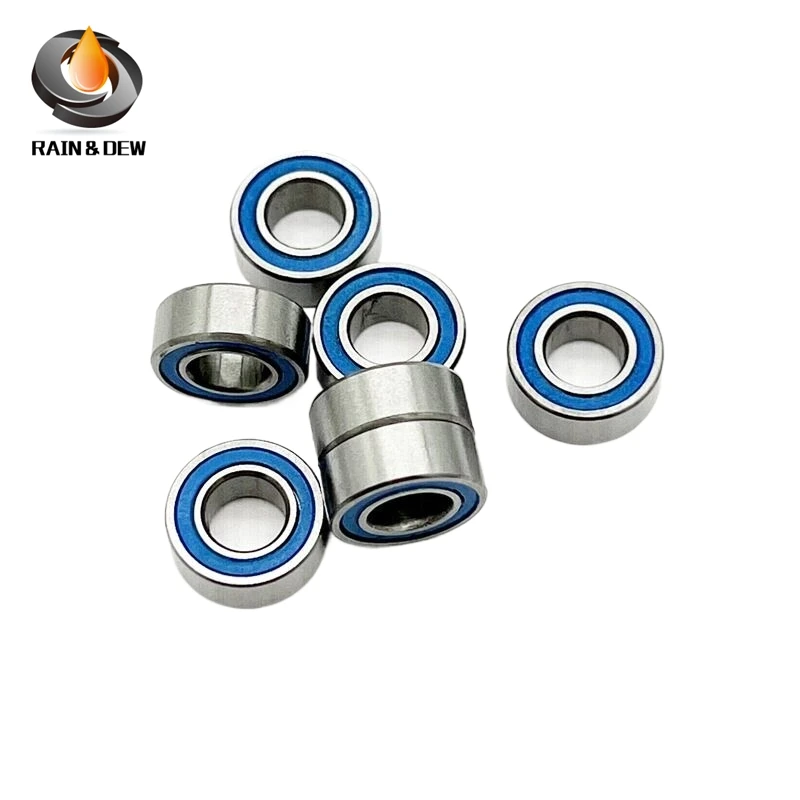 

10PCS MR95RS Bearing ABEC-7 5*9*3 mm Miniature MR95-2RS Ball Bearings RS MR95 2RS With Blue Sealed L-950DD