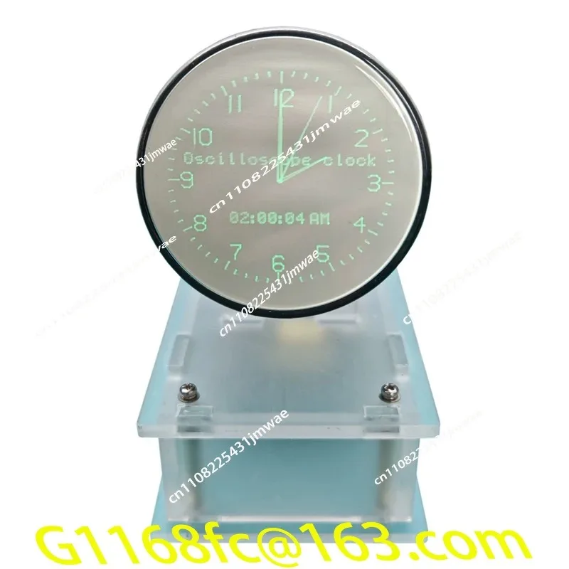 7SJ32J Creative Oscilloscope Clock Oscilloscope Driver Board Oscilloscope Clock Fiinshed Electronic Production