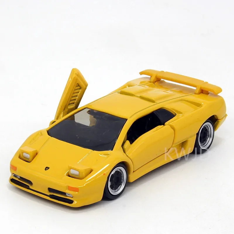 TAKARA TOMY-Modèle de voiture moulé sous pression en alliage pour enfants, boîte noire phare, jouet Lamborghini Di Abro SV, cadeau d'anniversaire, 1:64, TP15