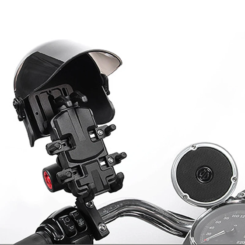 

Motorbike Stand Universal Bike Abs Phone Mount Holder Motorcycle for Helmet 1 Inch Ball Mount Drill-down Camera Phone Mount