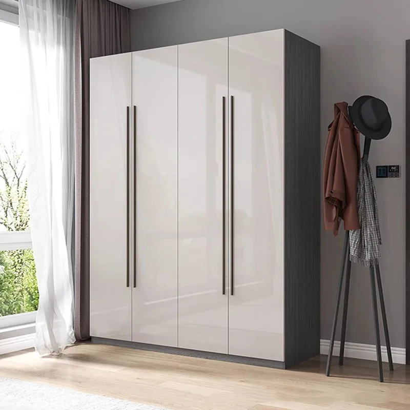 Space Saving Nordic Wardrobe Full Size Aesthetic Closet Systems Bedroom Wardrobewooden Drawers Ropero Armables Home Furniture