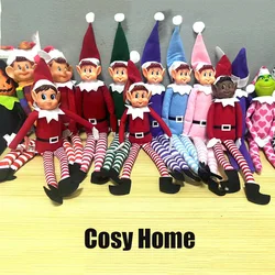 2024Christmas Multiple Styles Cute Christmas Elf Doll Family Accessories Desk Decoration Home Accessories Fairy Статуэтки Кошек