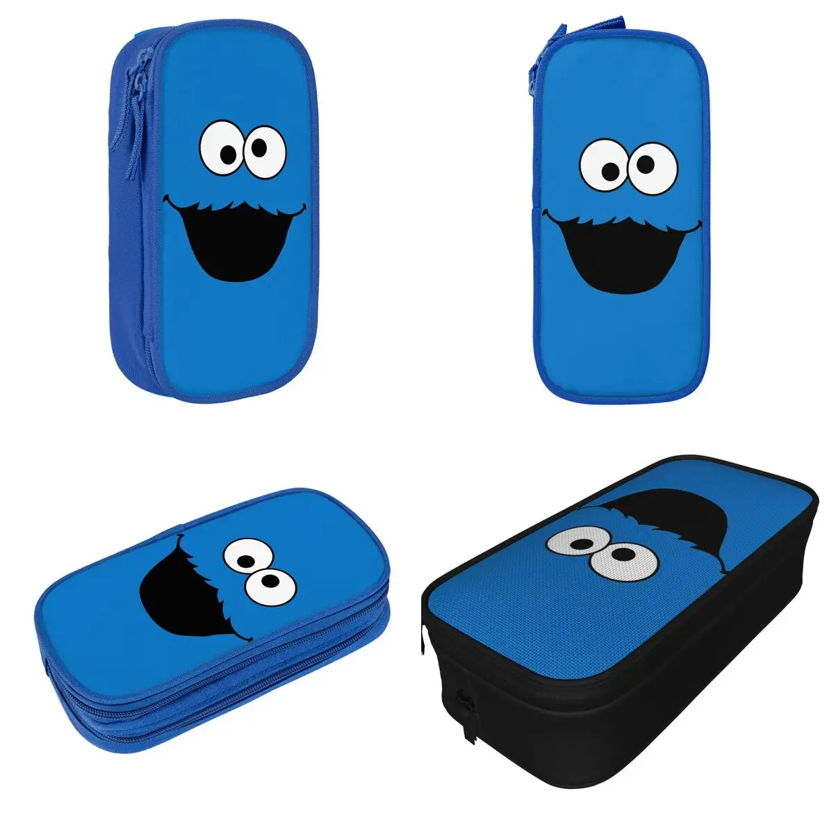 Hot Cookie Monster Merch Pencil Case Large-capacity For School Pencilcase Suprise Gift