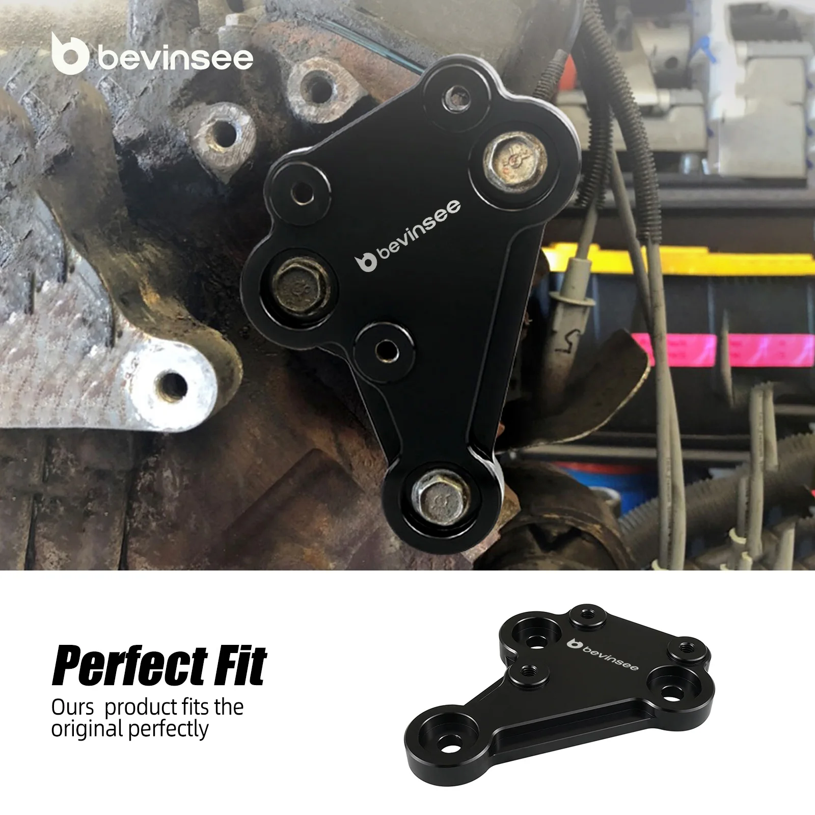 ジープグランドチェロキー用ステアリングポンプブラケット、V-8エンジン、5.2l 5.9l、53010256ab、1996-1998、1個