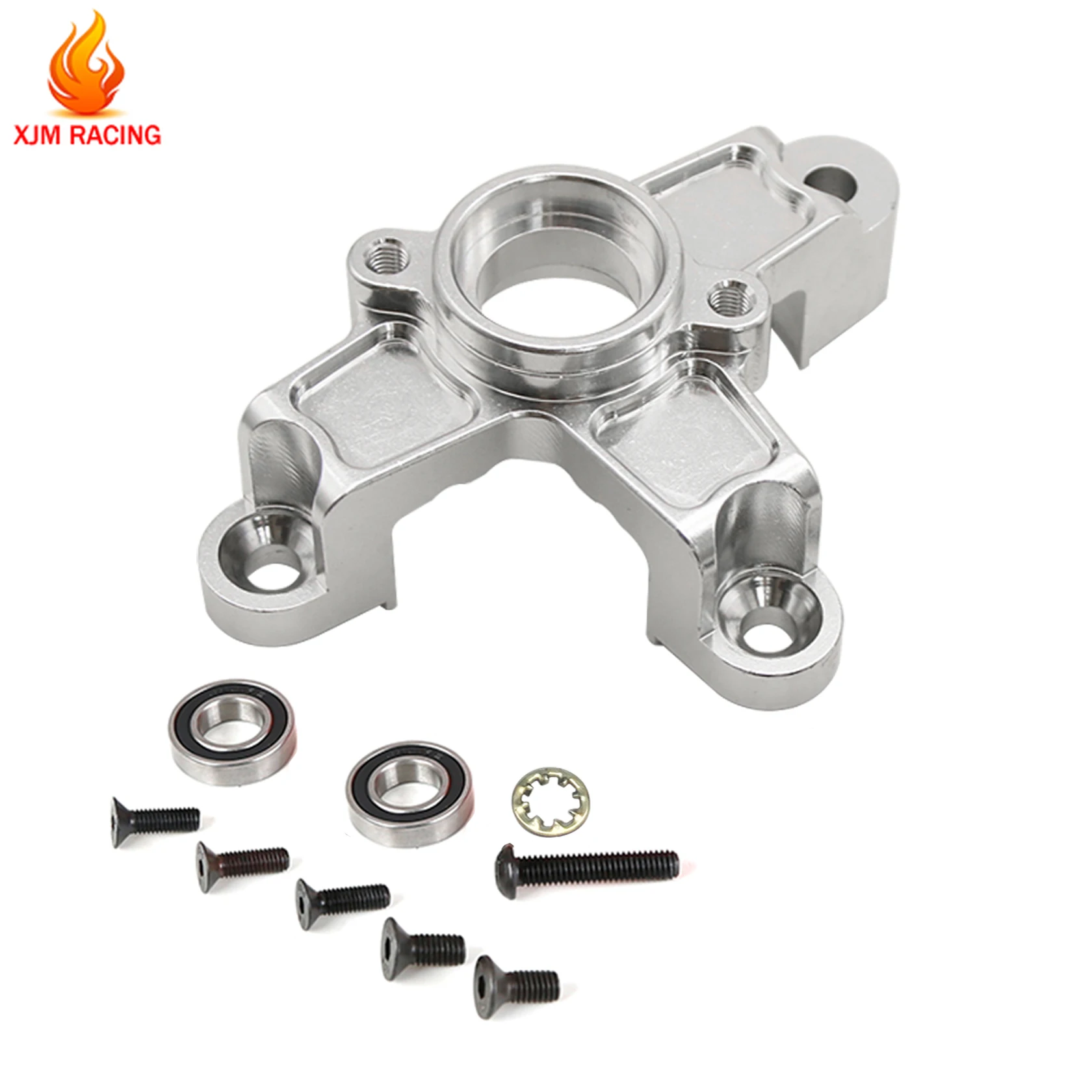 CNC Metal Clutch Tripod Metal Clutch Bell Mount for Rc Car 1/5 HPI ROFUN BAHA KM Rovan Baja 5b 5t 5sc Toys Parts