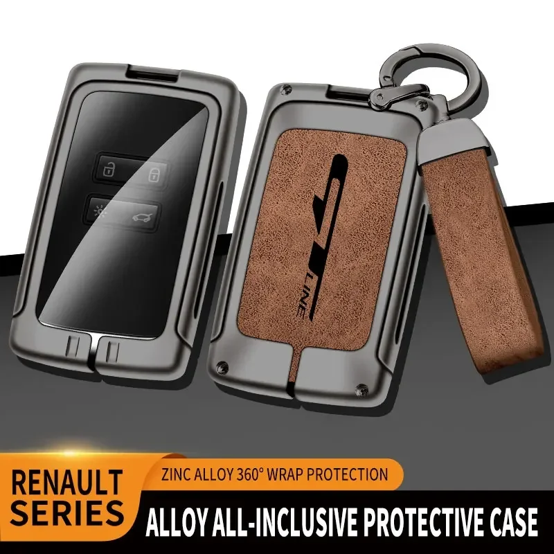 

Zinc Alloy Car Key Case Cover Shell Fob For Renault GT line Koleos Kadjar Clio Megane Talisman Espace Zoe Scenic Dacia Sandero