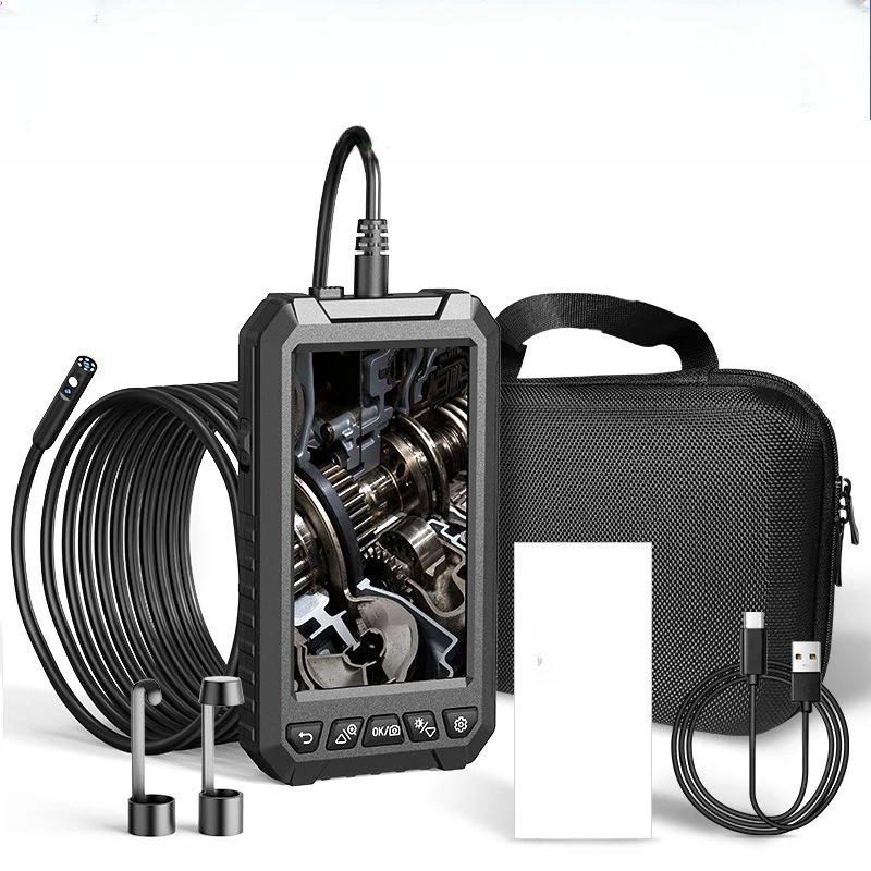 

Multifunctional 5 inch IPS high definition screen 8mm Endoscope Industrial Pipe Inspection Engine Repair Microscope