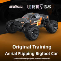 UDIRC 1610S RC Off-road Car 1/16 4WD Brushless Large Foot Climbing Vehicle Electric Remote Control with 2.4G