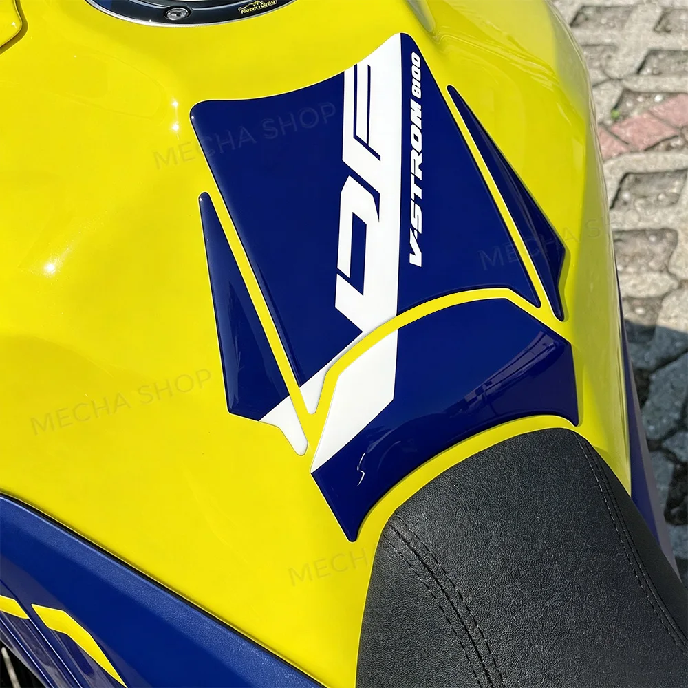 For V-Strom 800 DE 2023 2024 2025 2026 Tank Mat Sticker Kit