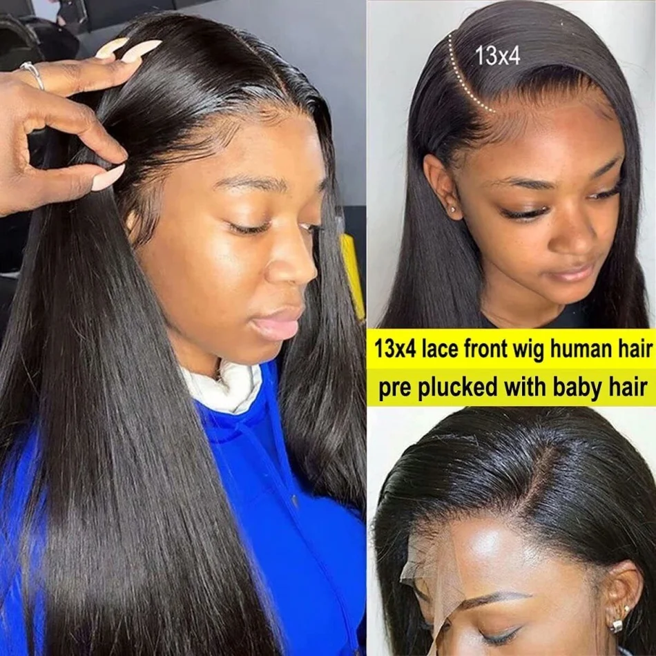 30 بوصة العظام شعر طبيعي مفرود الباروكات الفيتنامية سوبر مزدوجة تعادل الدانتيل شعر مستعار أمامي 13x6 Hd الدانتيل أمامي غلويليس الباروكات شعر الإنسان