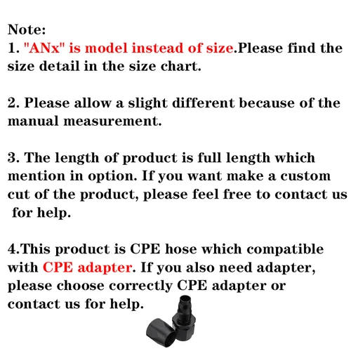 Imagen 2 del producto 1M/2M/3M/5M/6M AN4 AN6 AN8 AN10 manguera de combustible de coche enfriador de Gas y aceite tubo de línea tubo de nailon acero inoxidable trenzado interior de goma CPE
