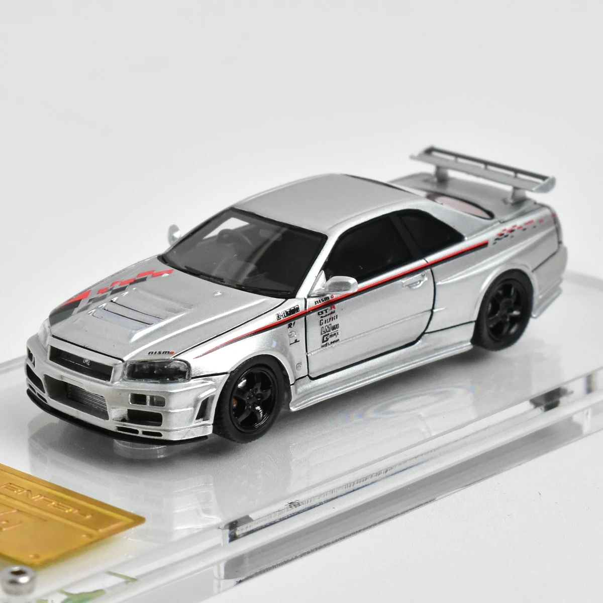 IG 1:64 GTR R34 Z-TUNE JDM Литая под давлением модель автомобиля из смолы