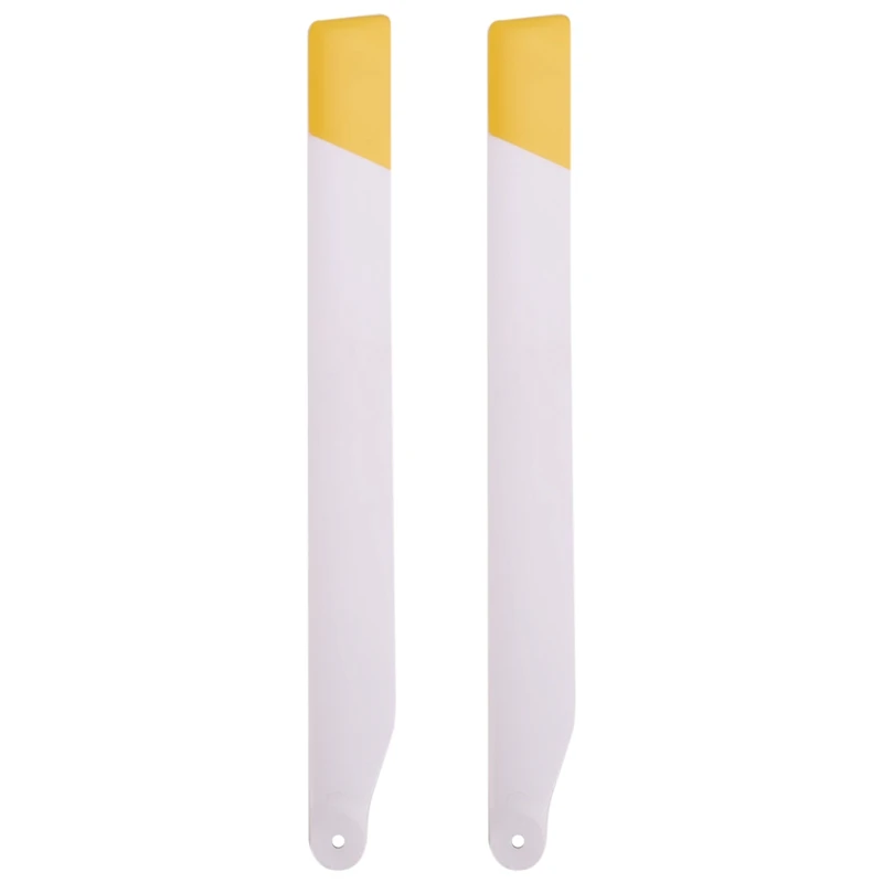 1Pair RC Toy Helicopter Upgrade C138 Rotor Wing Set for RC ERA C138 Bell 206 1:33 RC Toy Helicopter Parts Yellow White