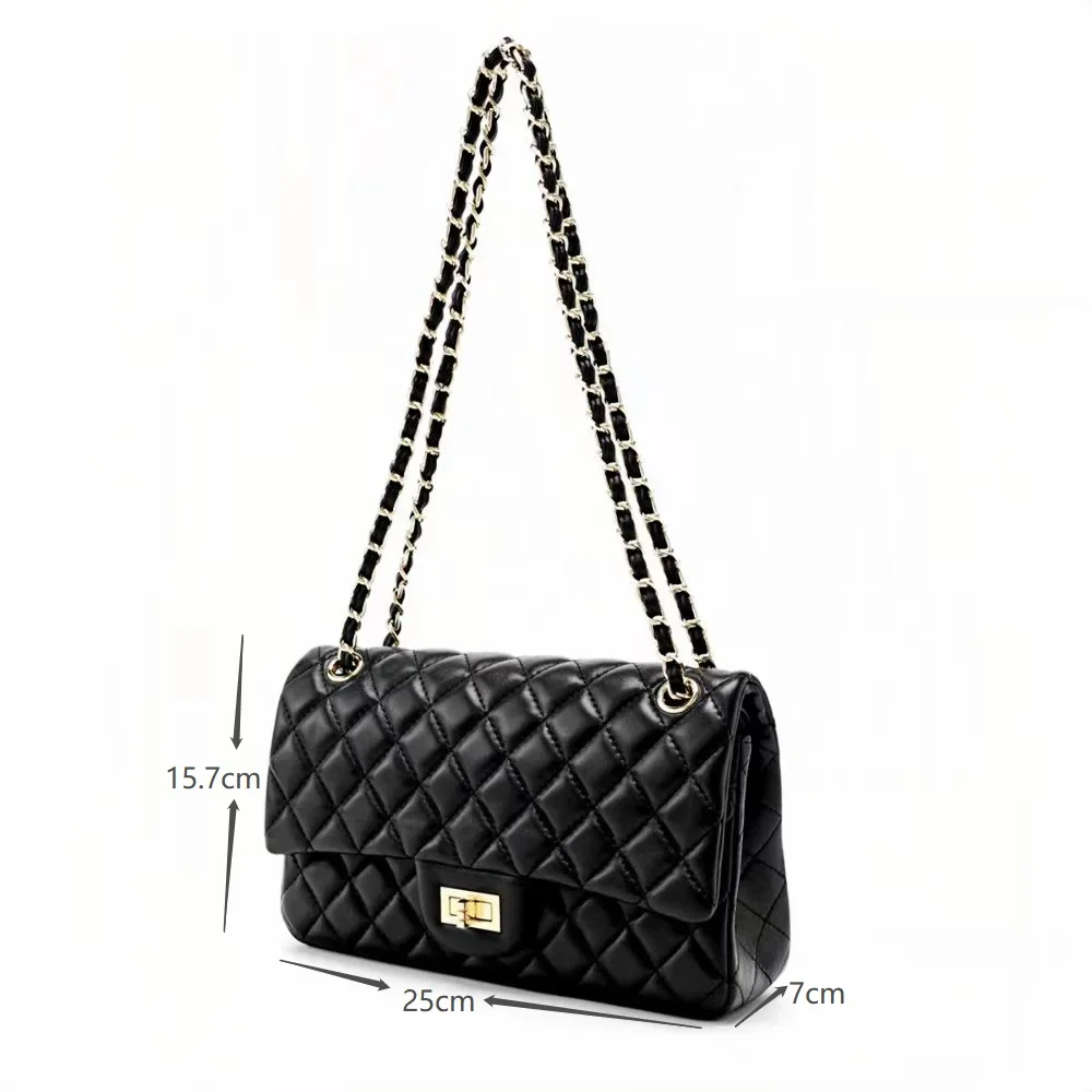 Large Capacity Crossbody Bag for Women Chain Shoulder Bag Classic Fashion New 2024