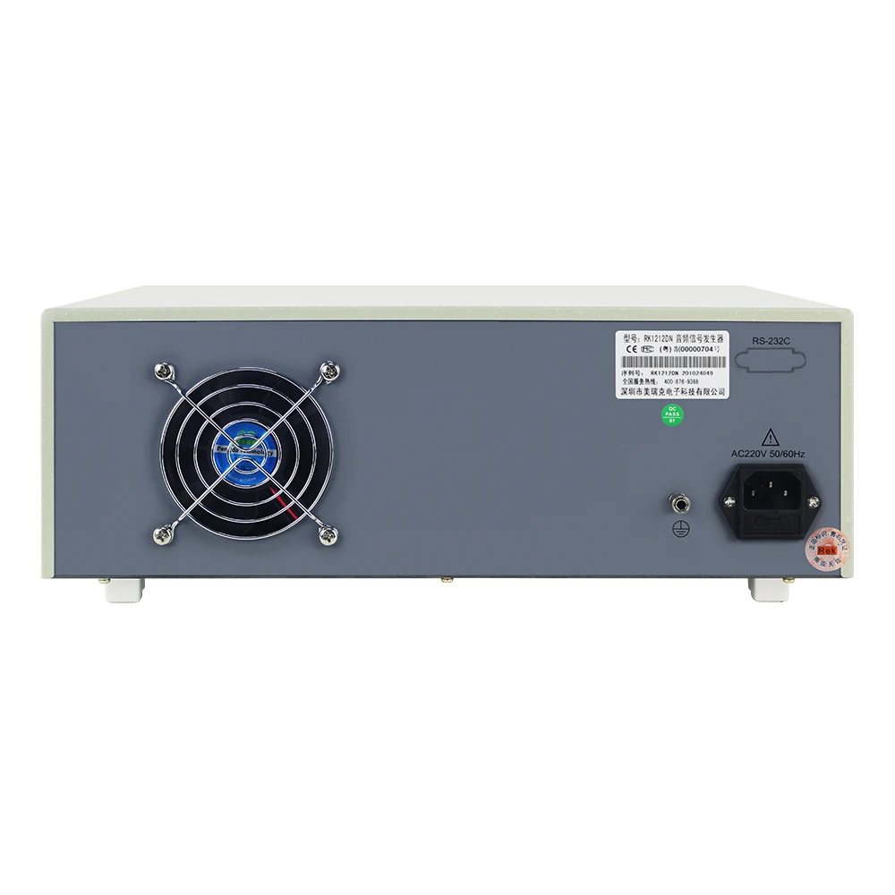 REK RK1212DN 40W Audio sweep signal generator 0.1Vrms--18Vrms Noise detector for Headphone audio manufacturing factory