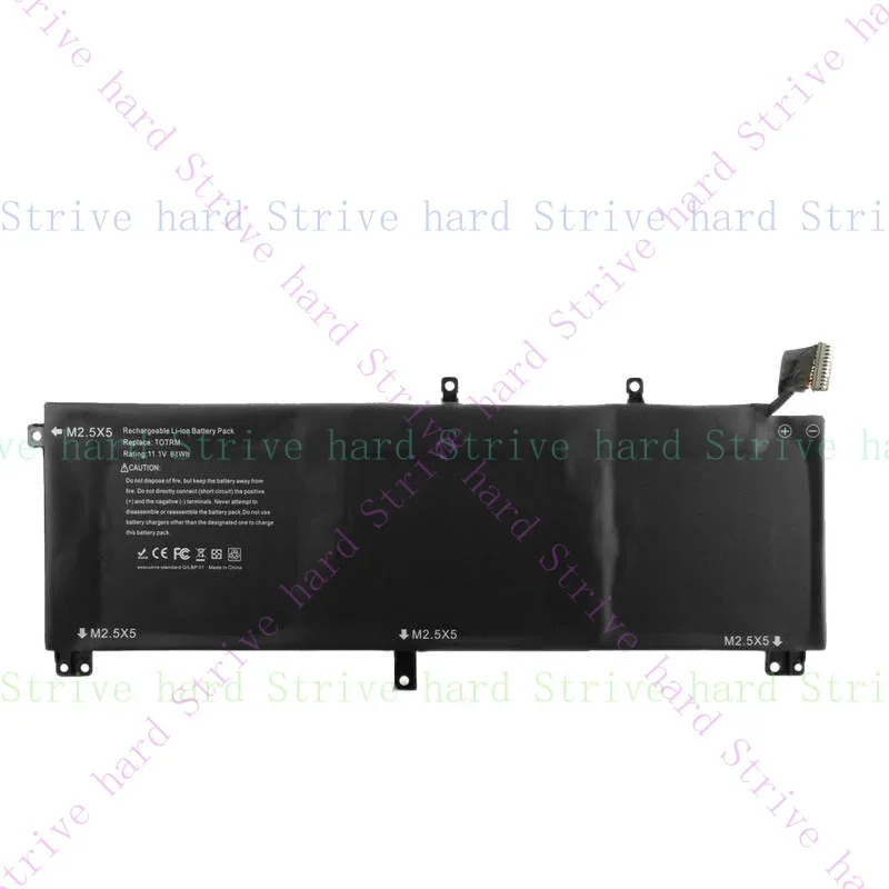 

Аккумулятор T0TRM для Dell XPS 15 9530 Precision M3800 245RR 0H76MY H76MV Y758W 61 Втч