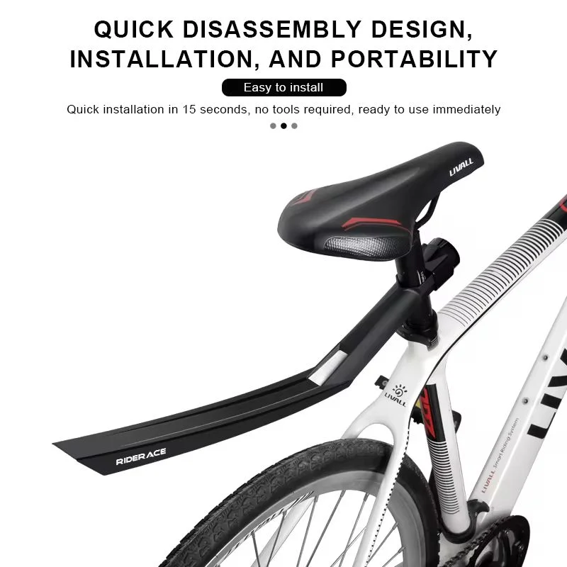 

MTB горный велосипед брызговик задняя шина колесо крыло светоотражающий дорожный велосипедный брызговик для велосипедного крыла быстросъемный