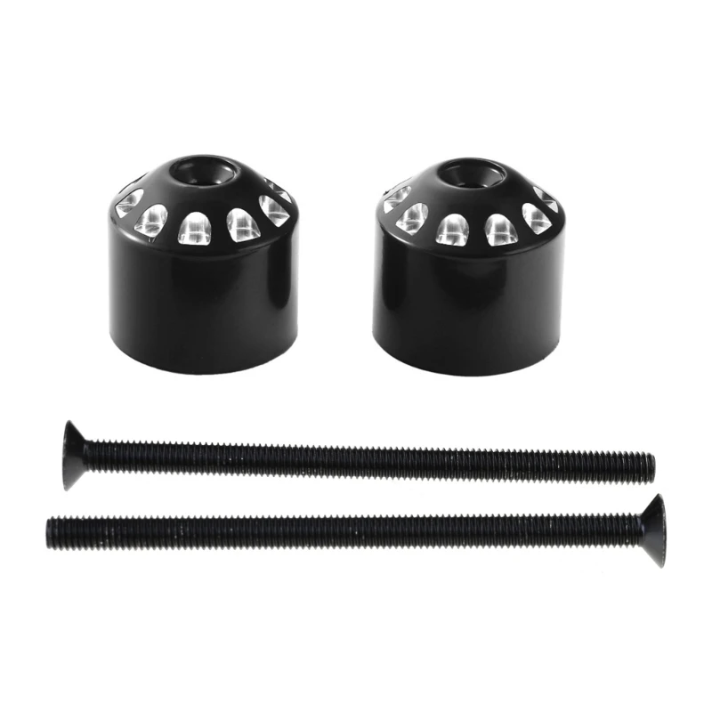 Heavy Duty Handlebar End Weights Handlebar End Caps Aluminum for Rykerr 600 900