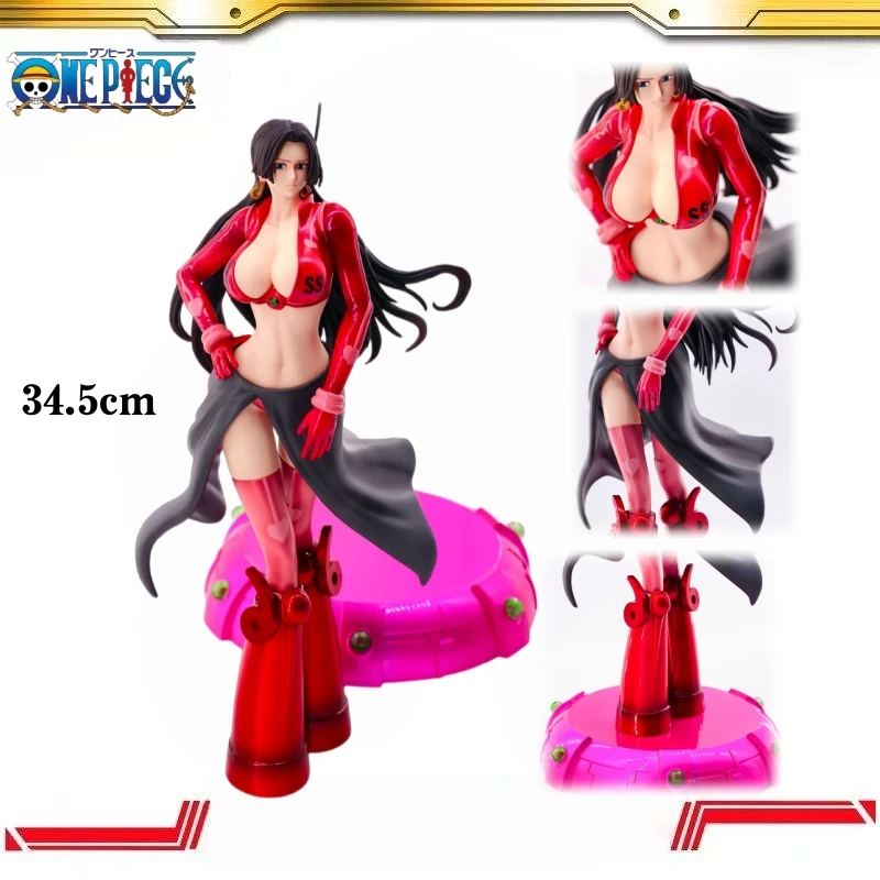 Figura de PVC de Boa Hancock de One Piece Egghead Island, 34 cm, Estatua de Anime, Modelo Coleccionable, Adorno de Escritorio, Regalo de Cumpleaños para Fans