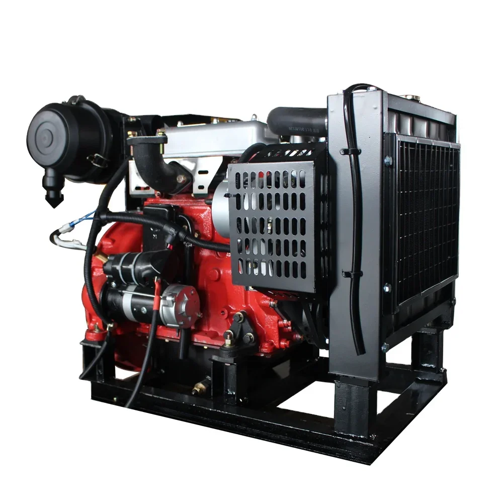 Fire pump mechanical engine red Iveco diesel fire pump Pto Dri 20KW 2-cylinder diesel engine